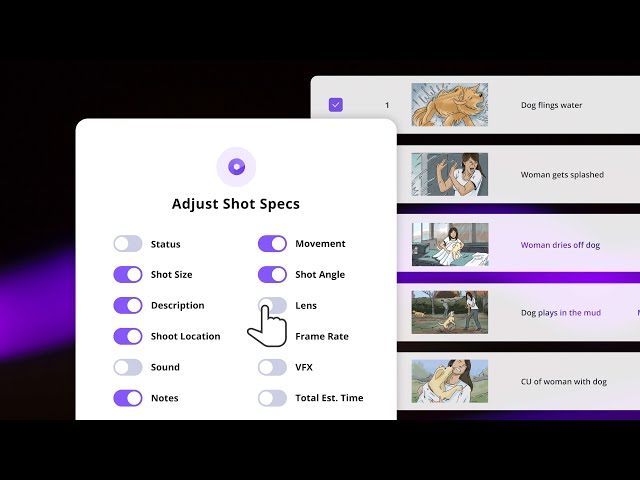 What is a Shot List? Examples and a Brief Definition 6 Customize Shot List Columns | Shot List Tutorials