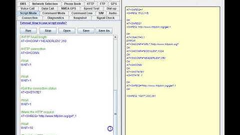 HTTP GET testing with Simcom 7070/7080 modules
