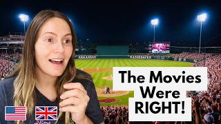Brit Reacts... My First American College Baseball Game