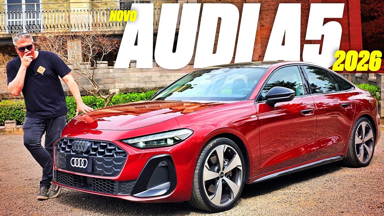 Novo Audi A5 Sedan 2026 - COMO ANDA? MELHOR QUE BMW 320i E MERCEDES-BENZ C200? VALE OS R$ 380.000?