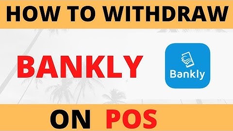 How to withdraw on a Bankly POS (with ATM)