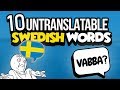 10 Untranslatable Swedish Words