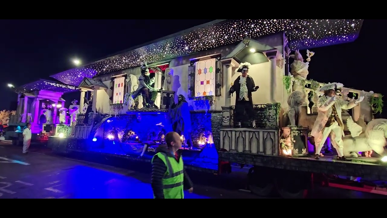 Pentathlon Carnival Club - Bridgwater Carnival 2025. Carnival of Shadows.