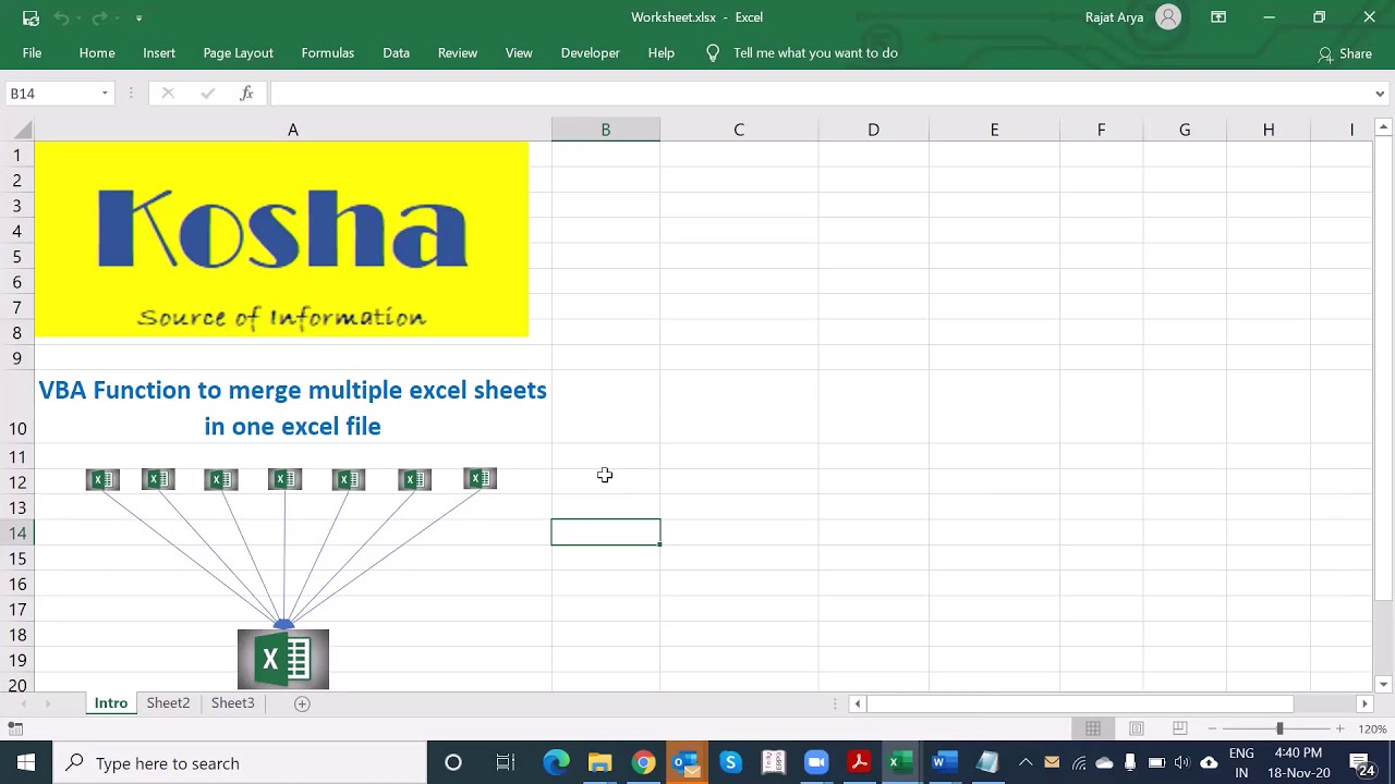 Excel VBA Function To Merge Multiple Excel Files In One Excel Sheet Excel VBA Function To Merge Multiple Excel Files In One Excel Sheet