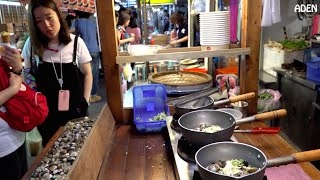 Seafood on Night Market in Taiwan