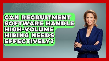Can Recruitment Software Handle High-Volume Hiring Needs Effectively? | Legal And HR SaaS Stack News