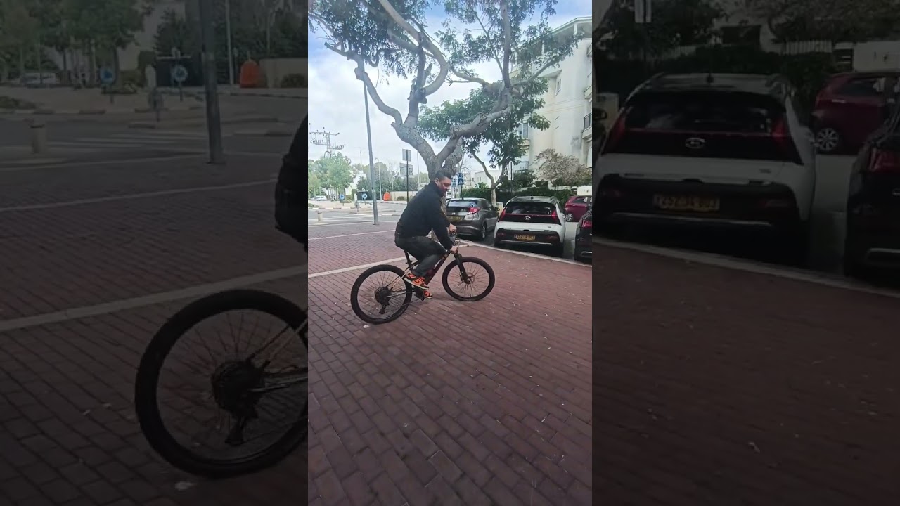  Друг рассказывает свои впечатления от поездки на велосипеде из бамбука  