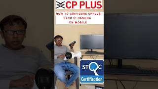 How to Configure CPPLUS New Model STQC IP Camera on mobile #shorts