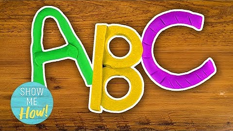 Play Dough Alphabet + More | Show Me How Parent Videos