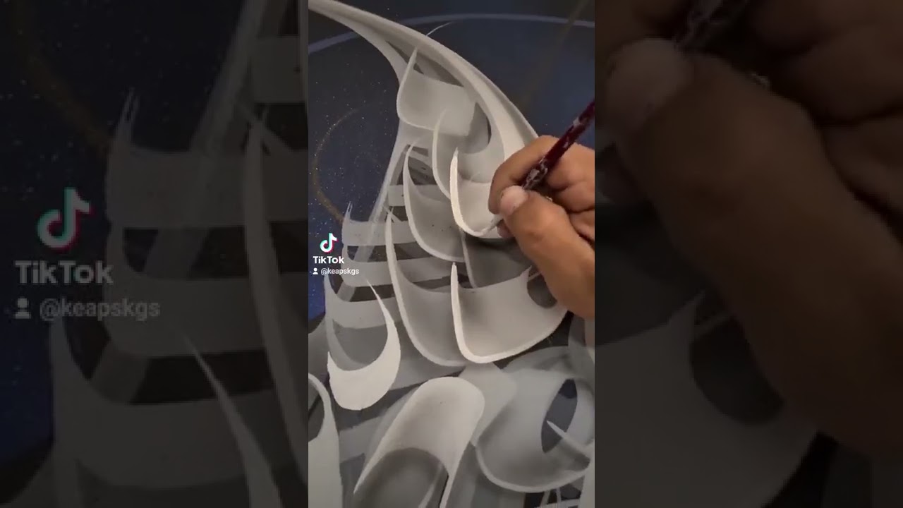 Shark in Calligraphy