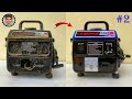 Restoration Old Generator YAMAHA ET950 Engine 2-Stroke Made in Japan #2