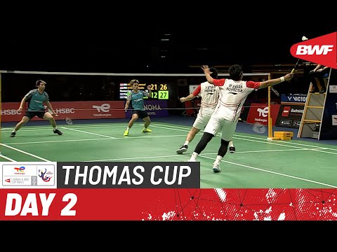 BWF Thomas Cup Finals 2022 | Indonesia vs. Thailand | Group A