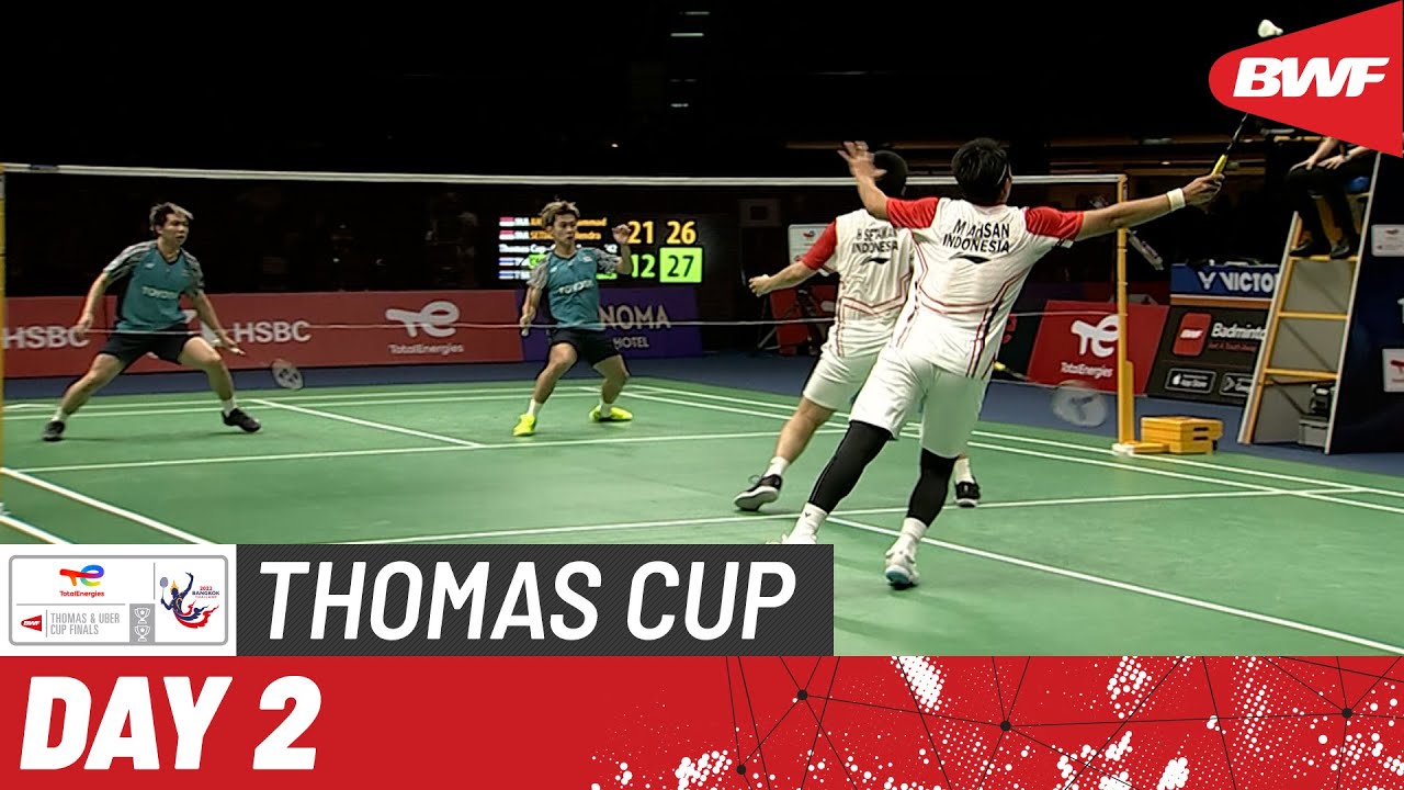 live badminton thomas 2022