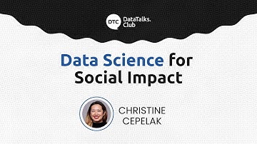 Data Science for Social Impact - Christine Cepelak