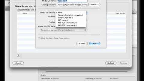 Mac #1 - Using the Backup Assistant in Retrospect (Français)