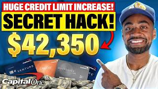 How to Get a VERY BIG Credit Limit Increase on Your Capital One Credit Cards! (NO HARD PULL!)