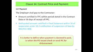 FIDIC Training Day 3 Red Book 2017