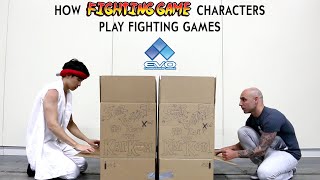 How Fighting Game Characters Play Fighting Games Evo 2017 Ft. Lethal Soul