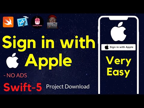 iOS Swift 5: Sign In with Apple Integration Tutorial | Social Sign In and How It Works