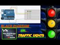 Arduino Uno project in traffic lights #viralvideo #education #school #engineer lavel project .