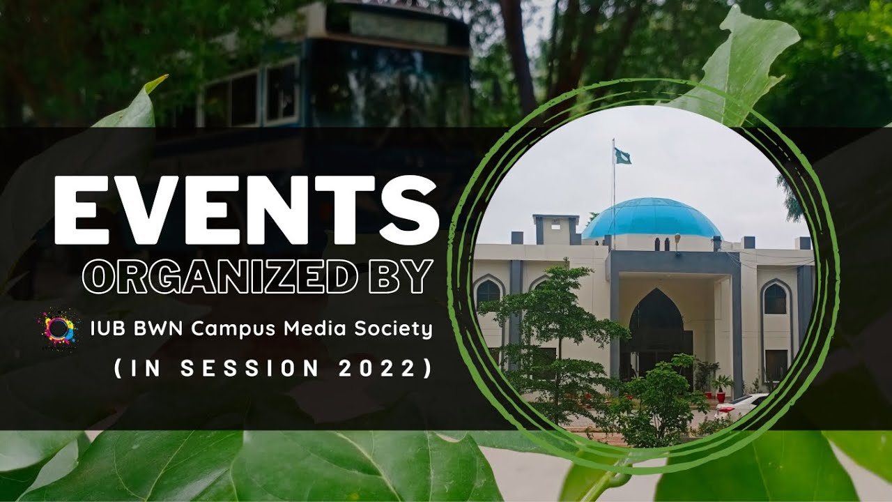 Thank you Media Society BWN Campus - Islamia University Bahawalpur Bahawalnagar Campus