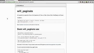 Pagination in Rails with the will_paginate gem