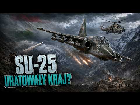 Su-25 uratowały kraj? Wojna powietrzna nad Tadżykistanem