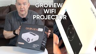 GROVIEW 9500L PROJECTOR REVIEW / HOW TO CONNECT A PROJECTOR TO YOUR COMPUTER