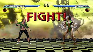 MORTAL KOMBAT: NEW ERA- CASSIE CAGE VS. SHEEVA  9-1-23