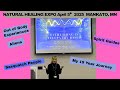 Presentation:  Natural Healing Expo
