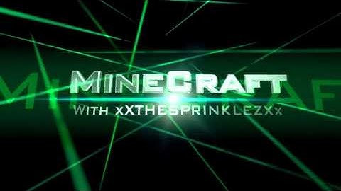 my minecraft intro uploaded from FliXpress.com