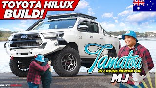 The MJ &quot;Tamatoa&quot; Hilux | Toyota Hilux BIG Build + Reveal
