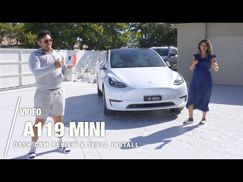 Viofo A119 Mini Dash Cam REVIEW ft. Telsa Model Y Install & Australian Sun Overheating Test