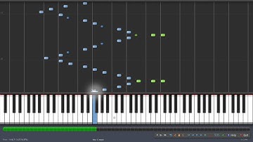 Czerny Exercise 32 from School of Velocity at 75BPM in Synthesia
