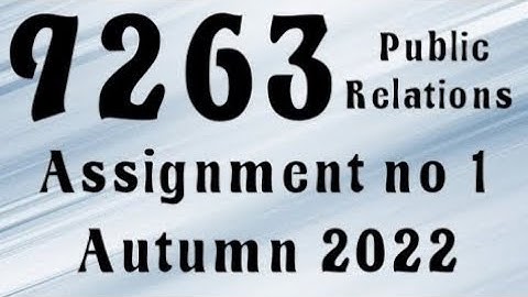 AIOU Code 9263 Solved Assignment No.1 Autumn 2022 #aiou #aiousolveassignments