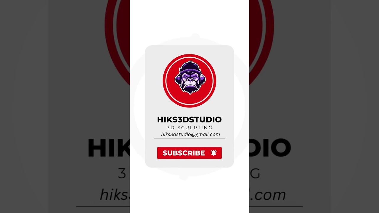 Sci-Fi Morphed Cyborg Sculpture — 60s 3D Sculpt Turntable | 