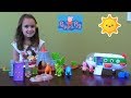 Peppa Pig: Peppa Pig Story in Dinosaur Land with Peppa Pig Plain and Dinosaur Toy Set