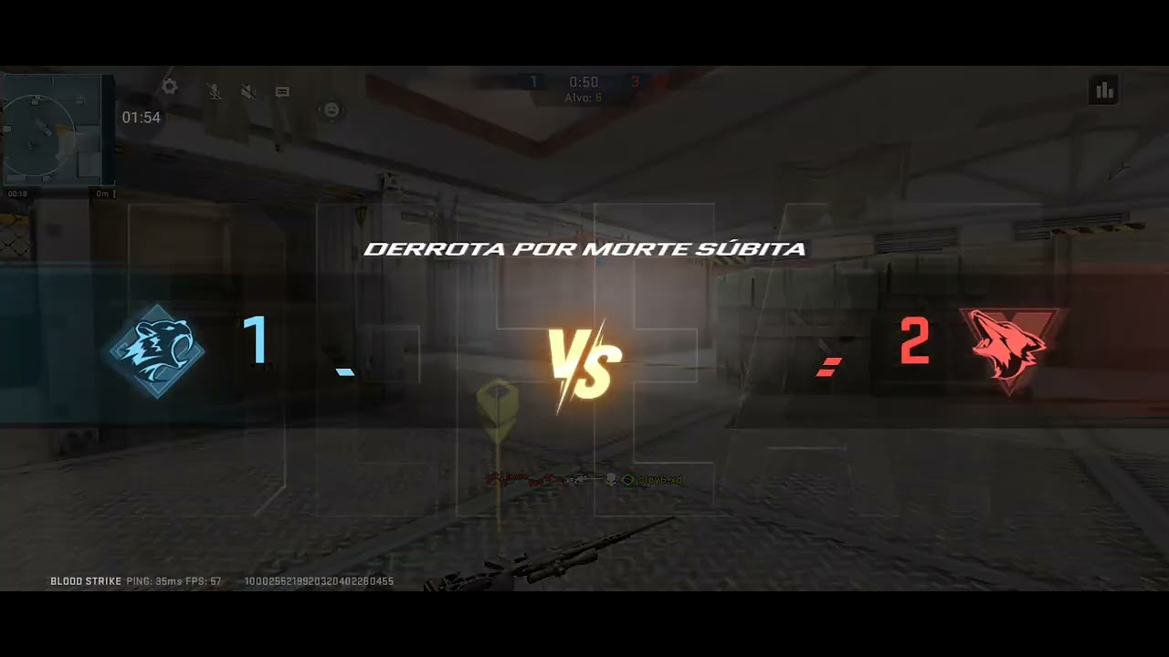 Jogando x1 contra aposentado do BS 