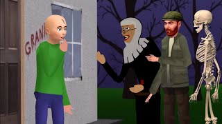 мультфильм страшилка монахиня похитила granny (evil nun granny baldi)