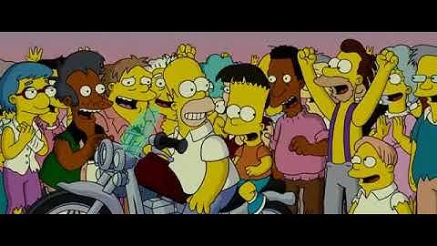 Timon and Pumbaa Interrupt 8 The Simpsons Movie