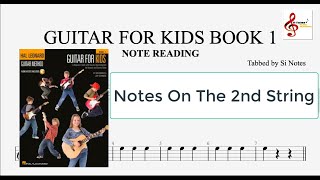 Famous GUITAR FOR KIDS BOOK 1 -  Notes On The 2nd String Net Worth