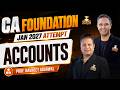 CA Foundation | Accounts | Introduction Lec 12 | Jan 27 | PROF. NAVNEET AGARWAL