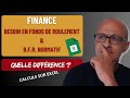 Gestion financire  diffrence entre bfr et bfr normatif