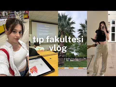 TIP FAKÜLTESİ VLOG| Ege Tıp’da Günlerim Nasıl Geçiyor #tıpfakültesi #vlog