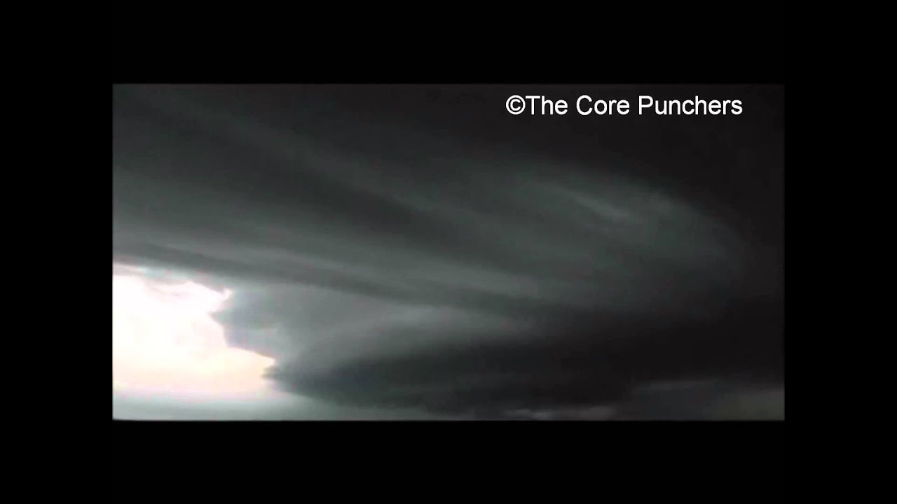 Insane Supercell Structure Near Plainview TX