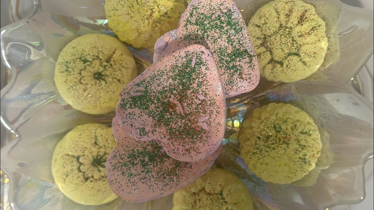 Glass bowl crush with these lovely 💗💛 chalk reforms. Enjoy!