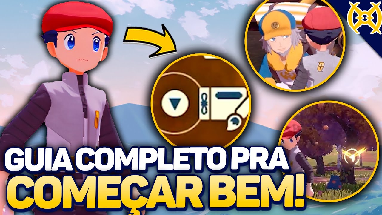 O GUIA DEFINITIVO para COMEÇAR BEM em Pokémon Legends Arceus!