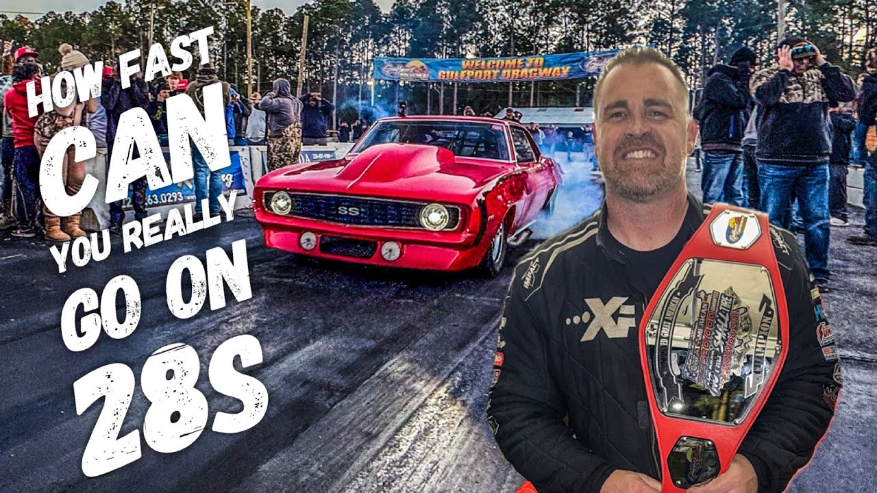 How Fast Can you Really Go On 28s Gulfport Dragway Recap - YouTube