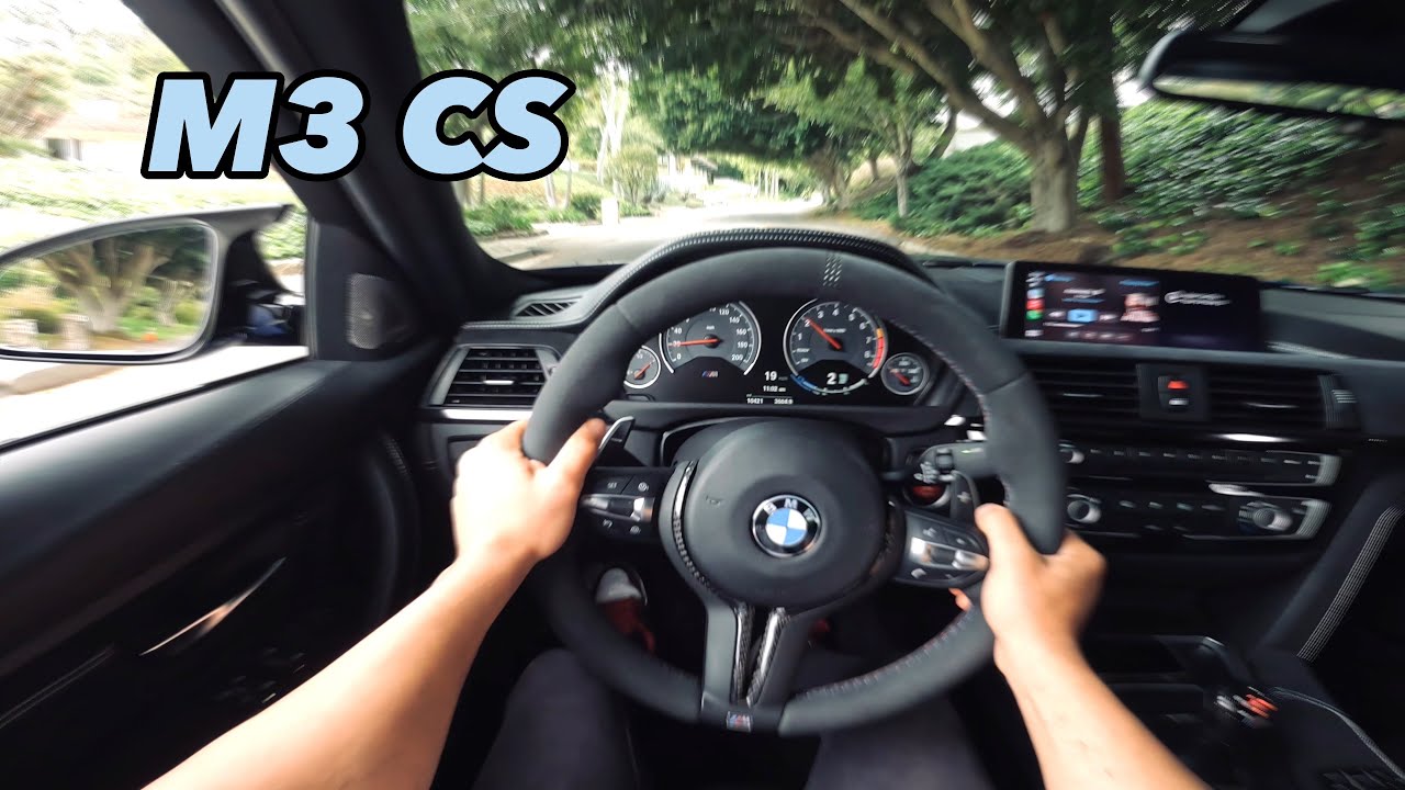 5 MINUTES OF F80 M3 CS EXHAUST SYMPHONY | POPS | BANGS | POV | 4K: VOL.2