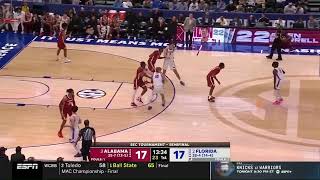 Horns Chin Actions | Florida Gators (SEC Tourney ‘25)